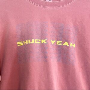 SHUCK YEAH Pink Sweatshirt Independent Trading Company S Corn Farmer Farm‎ Funny